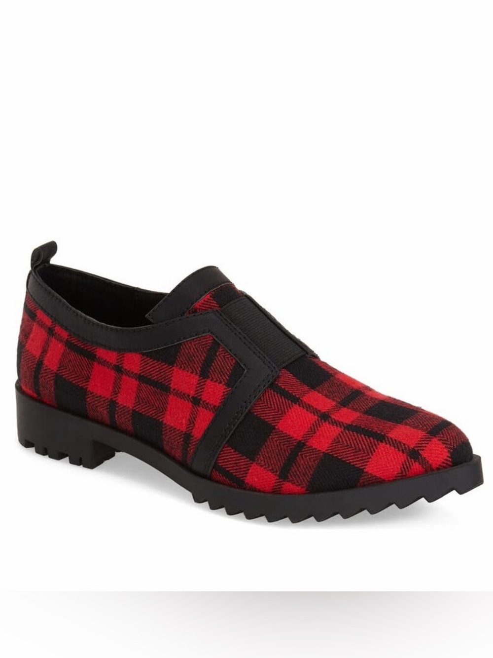 GX by GWEN STEFANI Thief Red Plaid Slip-On Loafer